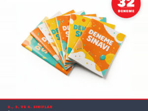 İlkokul Deneme Paketi 32'li (2. 3. ve 4. Sınıflar)